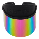 SAINT CHIC Hats One Size / Black BLACK PAPARAZZI VISOR™ 2.0 Sun Hat